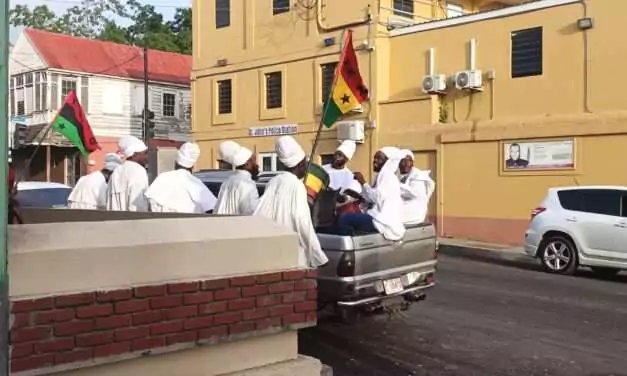 Rastafarian Community Protests Marijuana-Related Incarceration Outside St. John’s Police Station