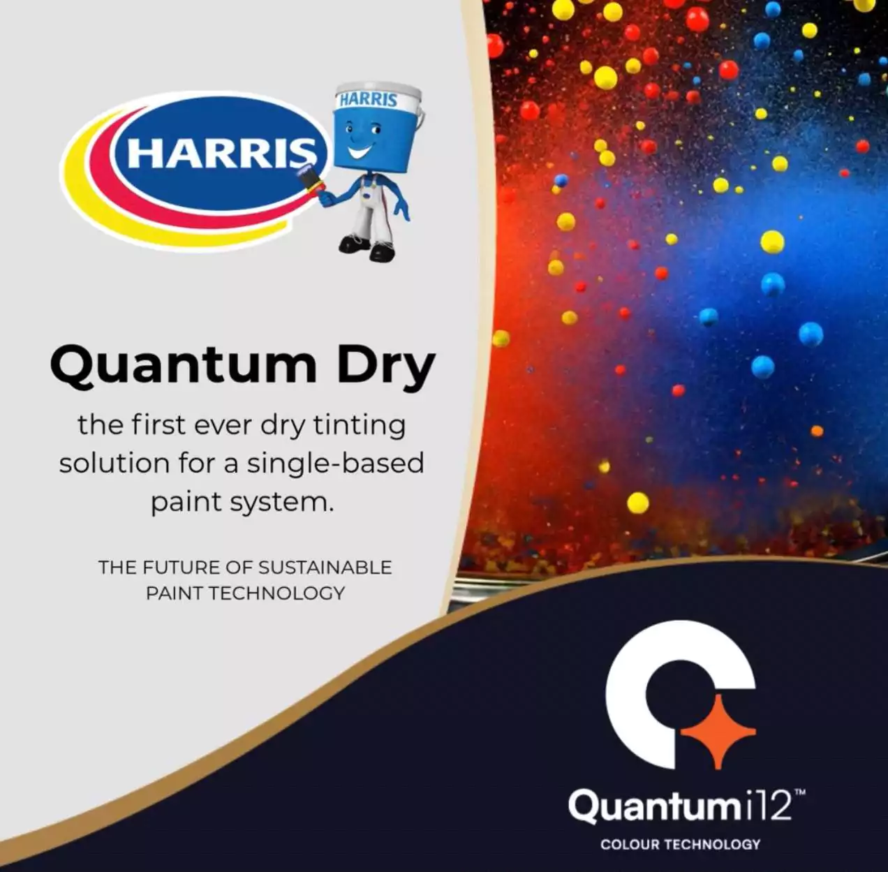Harris Paints Expands Global Footprint With Industry-First Quantum Dry Technology