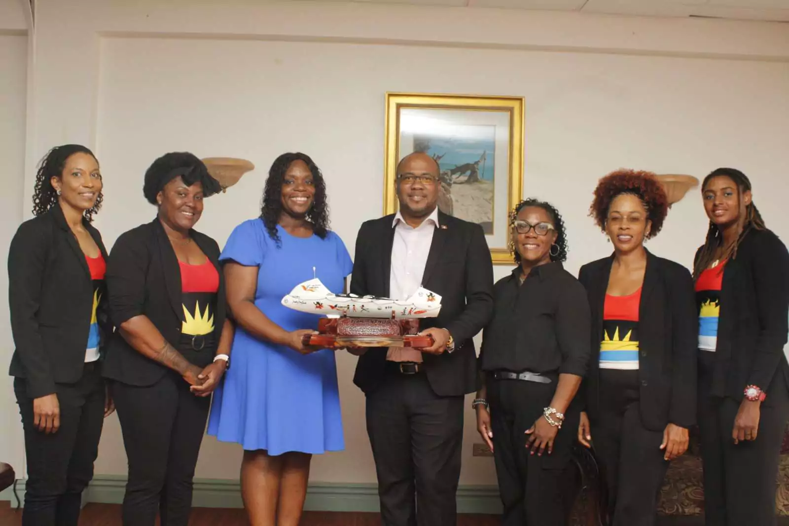 Team Antigua Island Girls pledges EC$350,000 for construction of safe haven for girls