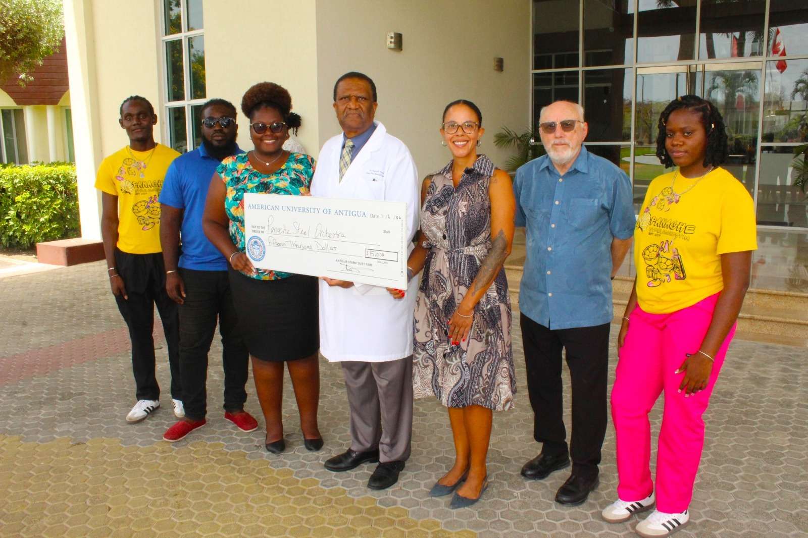 AUA Backs Panache Steel Orchestra, Investing in Youth and Cultural Preservation