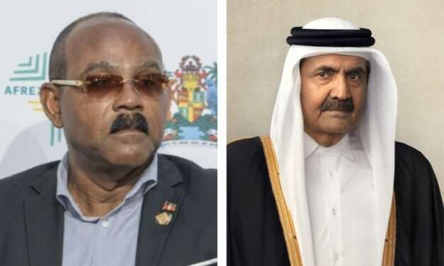 PM Browne, OECS Leaders Pay Tribute to Qatar’s Father Emir