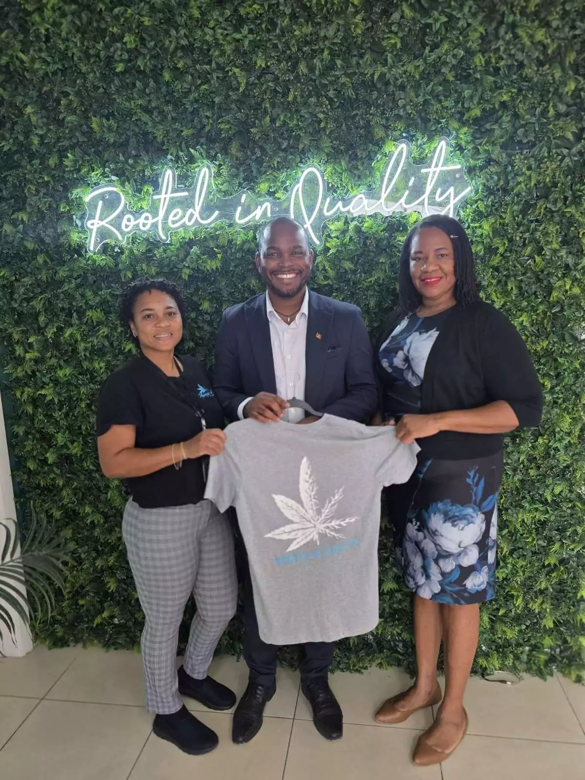 Minister Michael Joseph Commends High Standards at Medicinal Cannabis Authority During Official Tour 