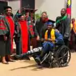 National Cyclist Tahjé Browne Graduates as Recovery Continues After Highway Crash