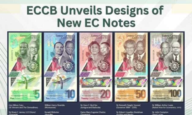 ECCB unveils new family of banknotes honouring regional heroes to mark 50 years of the EC dollar peg