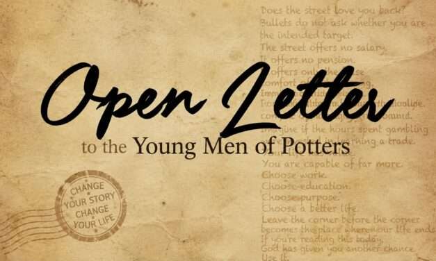 An Open Letter to the Young Men of Potters