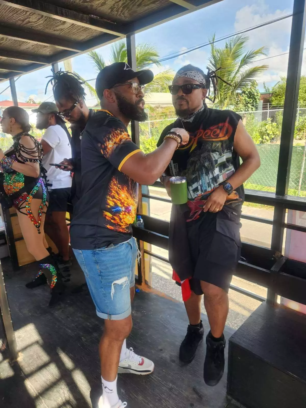 Machel Montano and Minister Michael Freeland Discuss Raising Antigua Carnival’s Global Profile