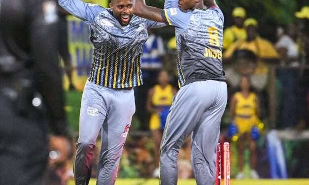 Falcons Edge Jamaica Kingsmen in Last-Ball Thriller to Open CPL 2026
