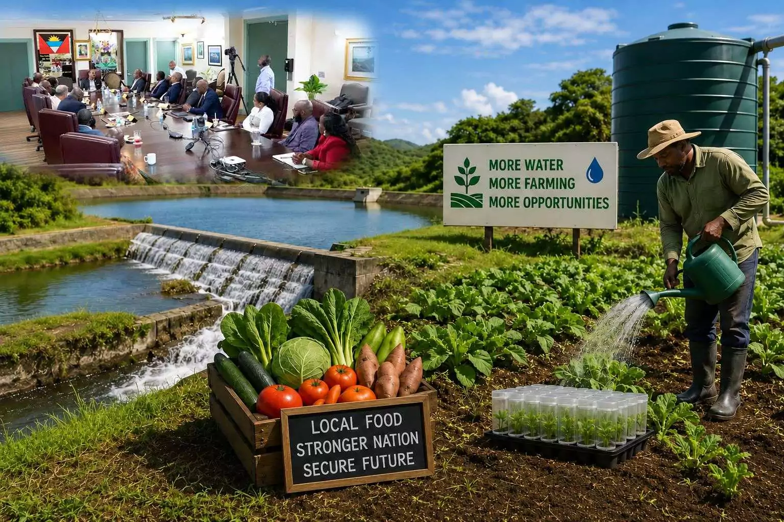 Government Moves to Expand Water Access as Push for Local Food Production Intensifies