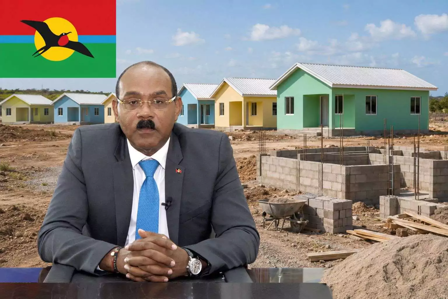 ‘It Will Be Built’: Browne Says Council Cannot Stop Barbuda Housing Project