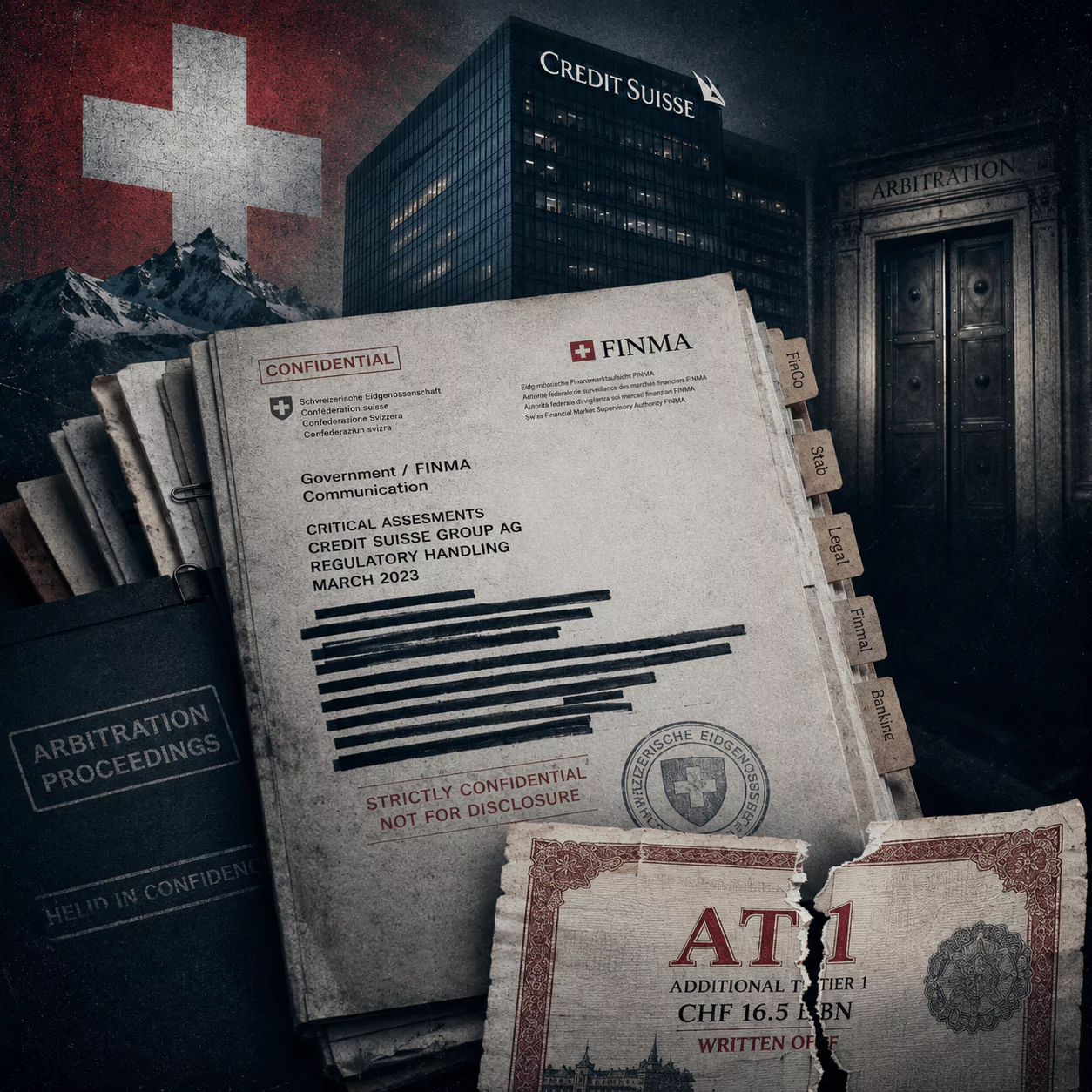Credit Suisse AT1 Arbitration moves behind closed doors as Switzerland’s paper trail stays hidden