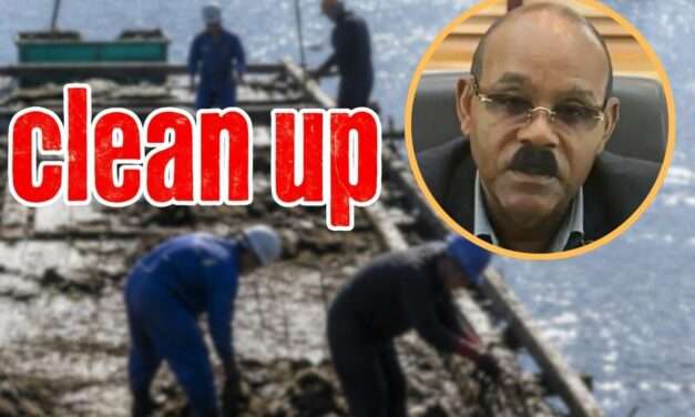 PM Browne Orders Clean-Up of Point Fisheries Complex, Warns Against Illegal Dumping