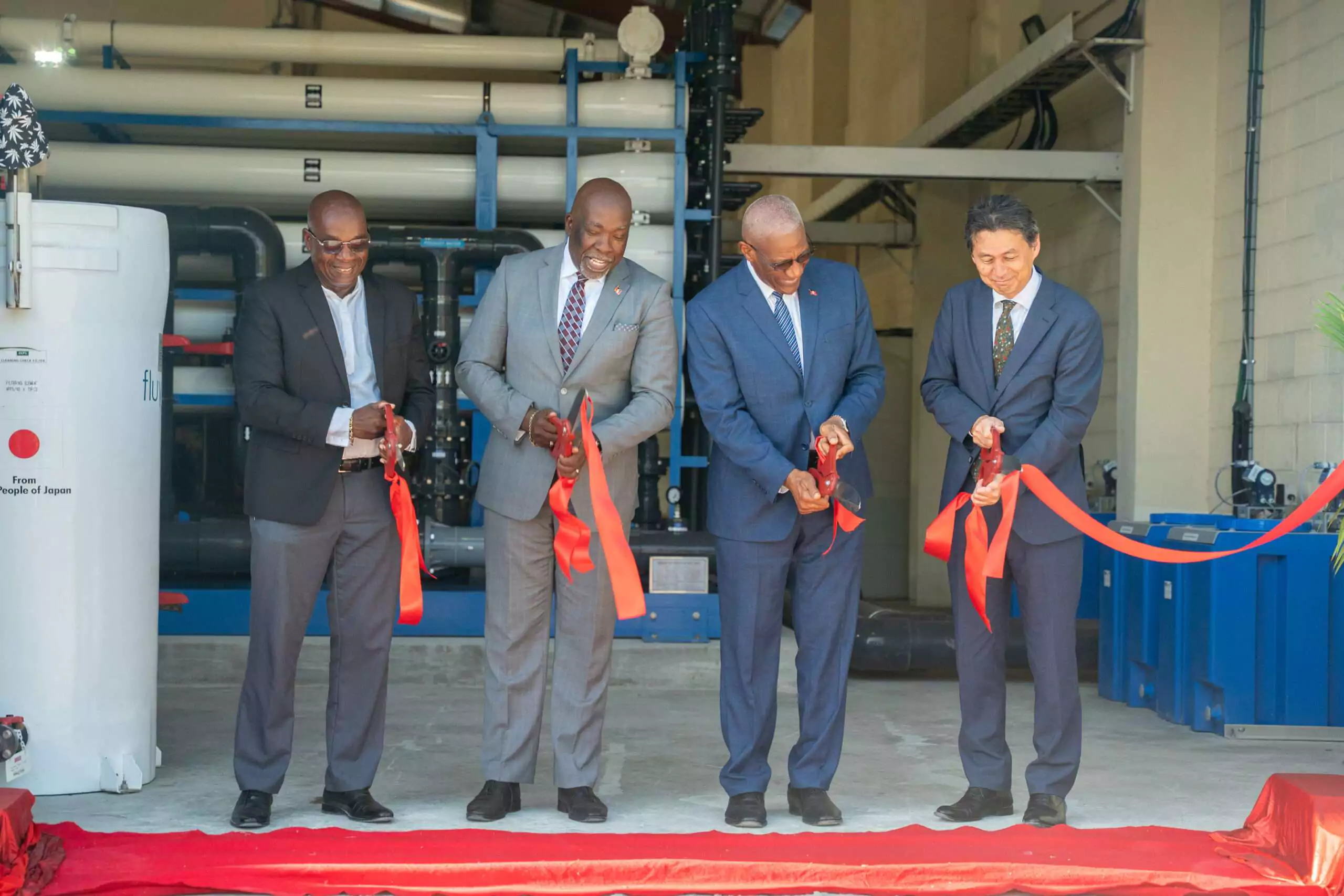 Japan Boosts Antigua’s Water Supply With Second 400,000-Gallon Reverse Osmosis Unit