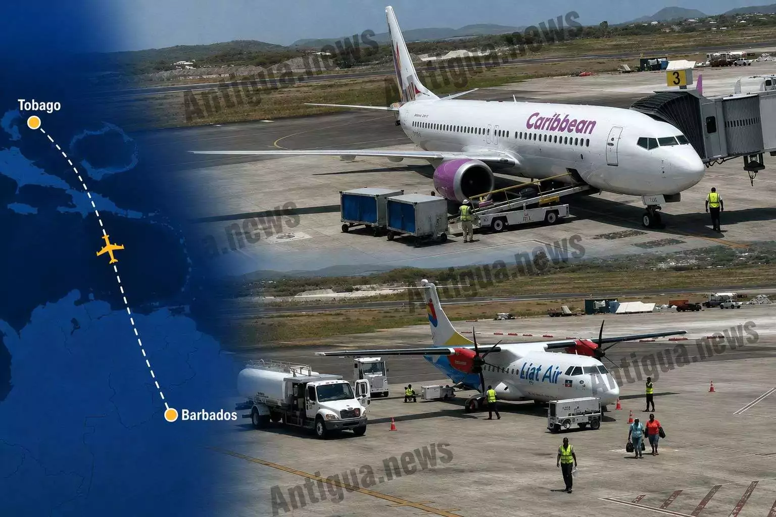LIAT Air Weighs Tobago-Barbados Opportunity After Caribbean Airlines Ends Direct Service
