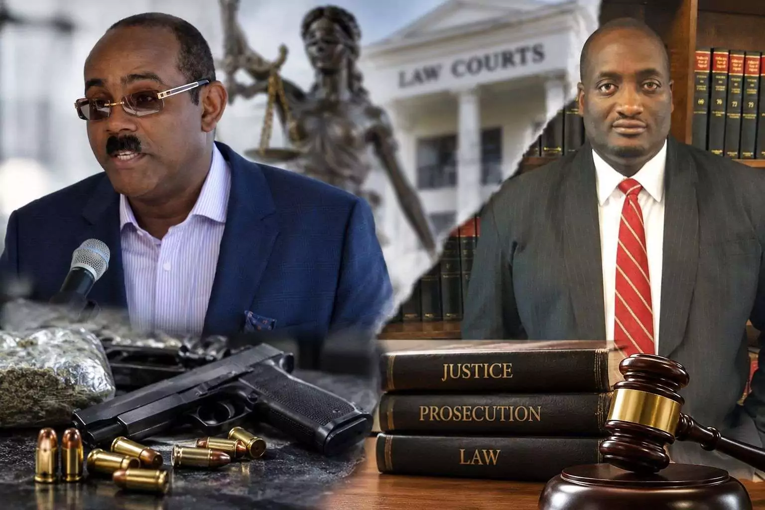 PM Browne Questions DPP Over Withdrawal of Gun and Drug Cases