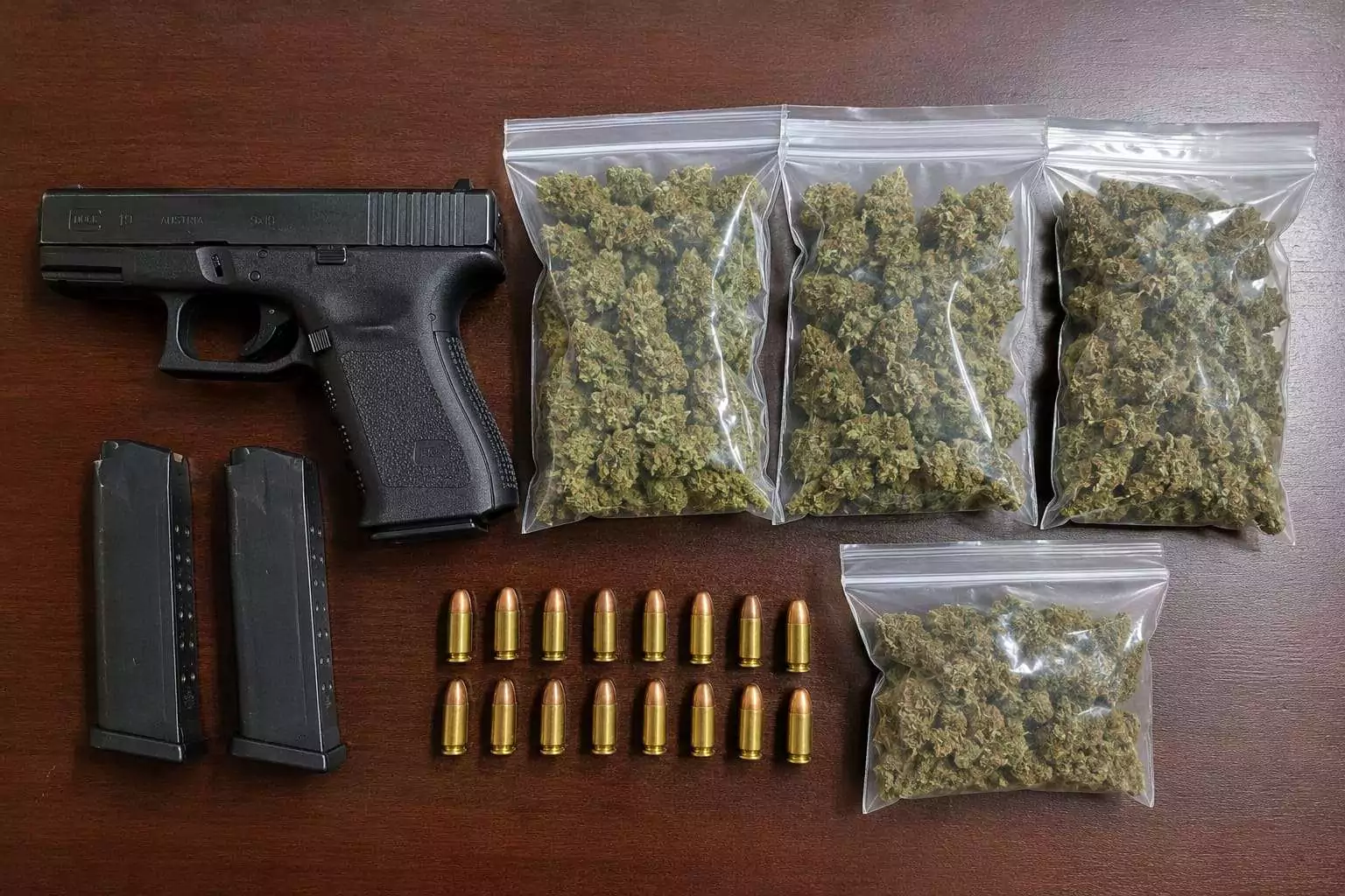 Four Arrested as Police Seize Firearms, Ammunition and Cannabis in Ongoing Operations
