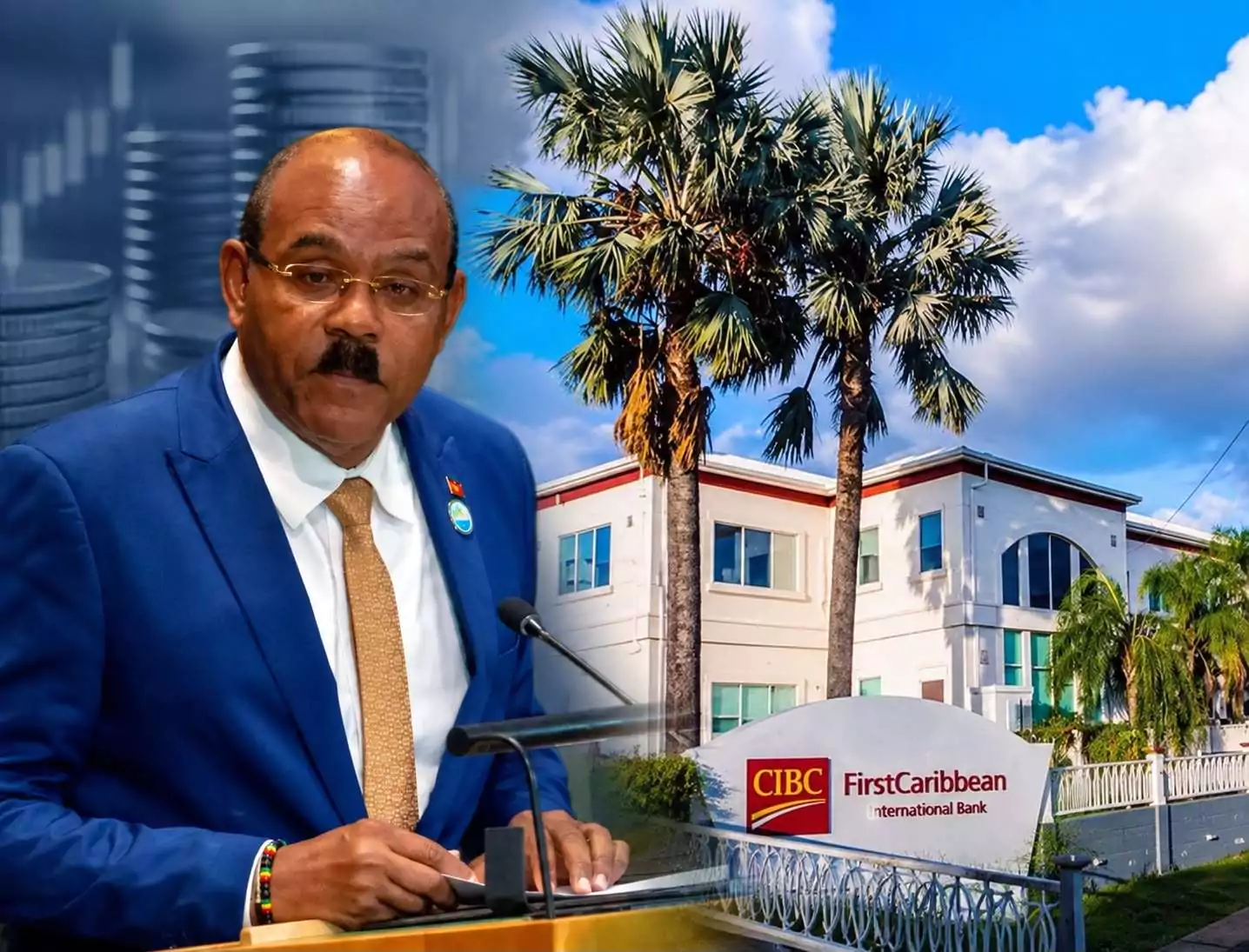Browne Cautious as Local Bank Eyes CIBC Caribbean’s Antigua Business
