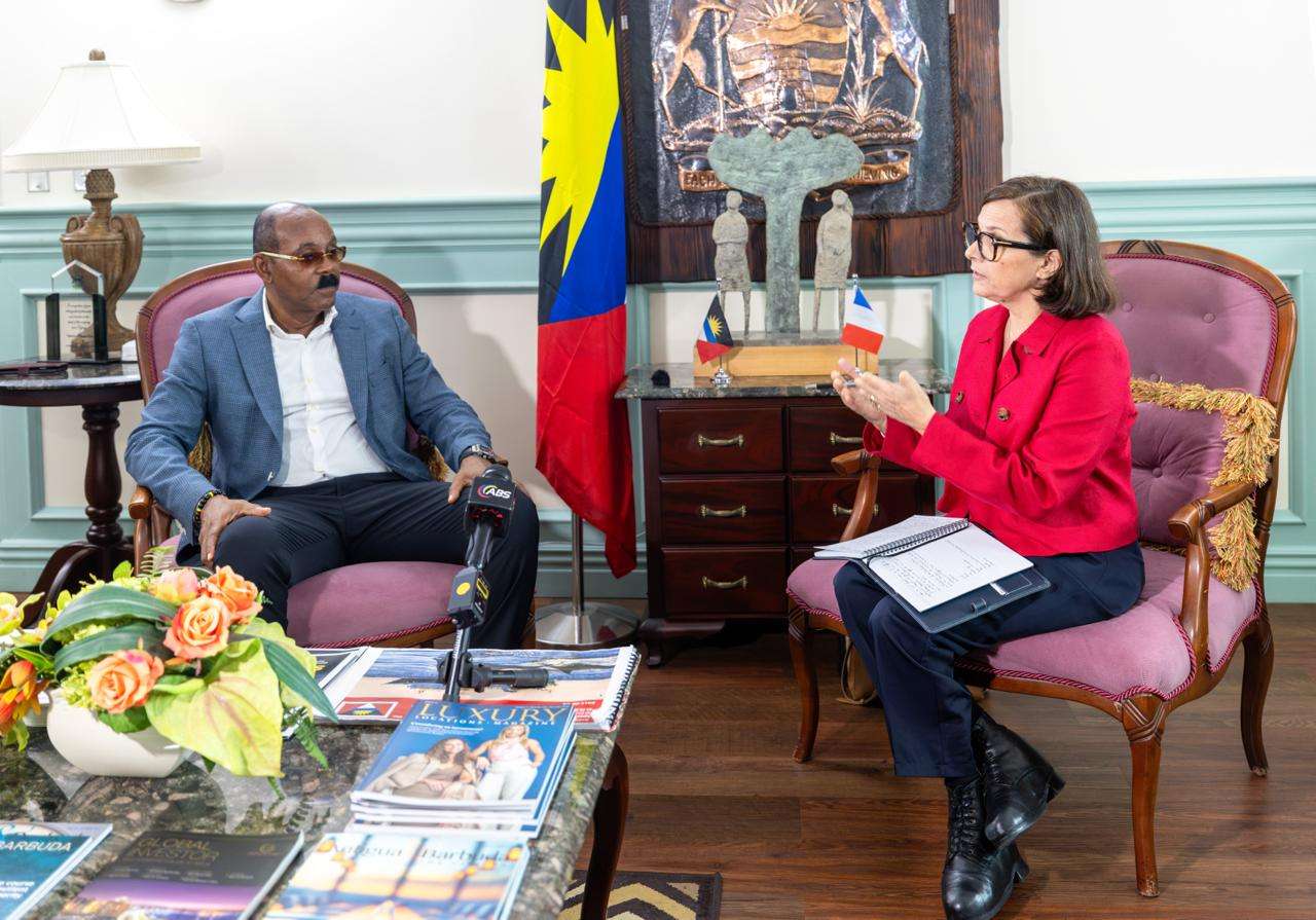 PM Browne and New French Ambassador Discuss Climate Action, Visa-Free Travel and Regional Cooperation