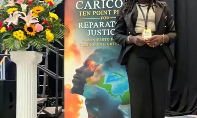 Chaneil Imhoff Represents GOHETD at Regional Reparations Conference in Barbados