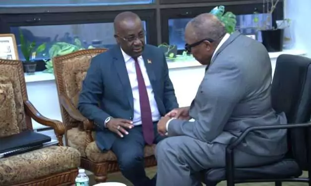 Greene Calls for Urgent Collective Action as He Takes Over OECS Foreign Affairs Council