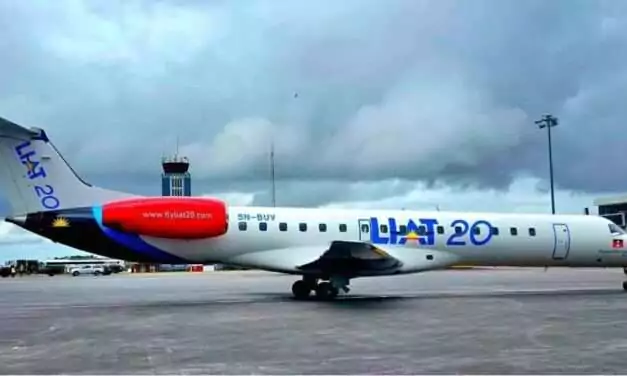 LIAT Air Flight Makes Safe Emergency Return to Guyana After Engine Issue