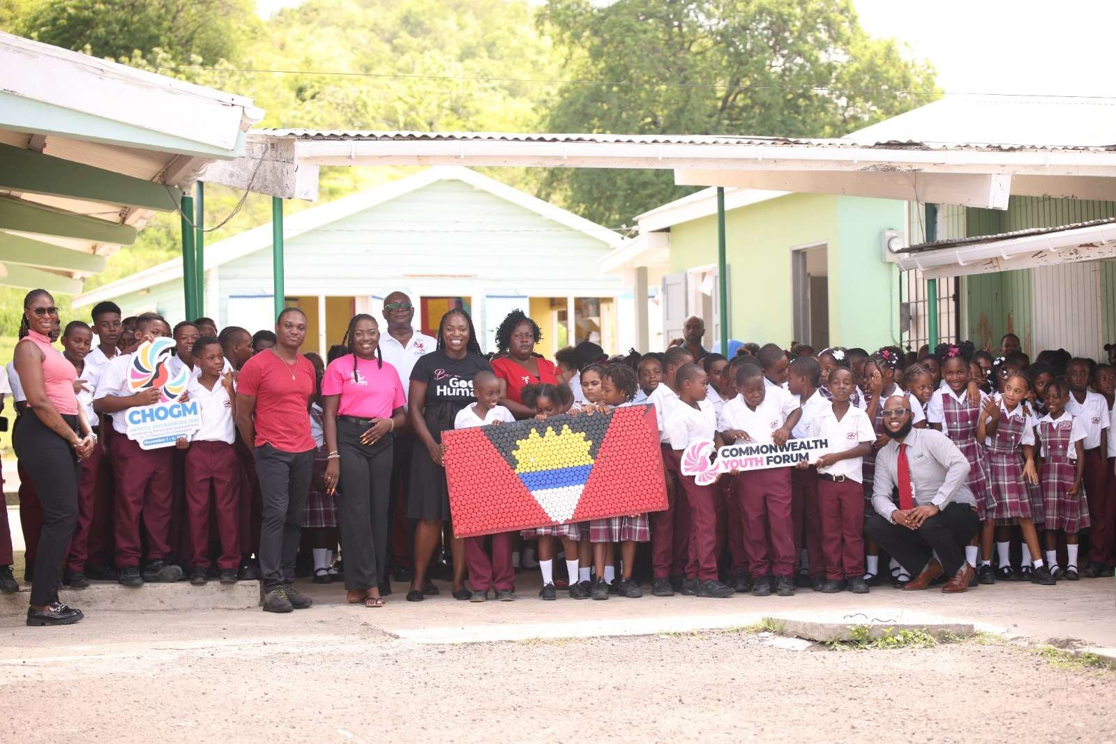 CHOGM School Tour Visits 10 Schools in Two Days, Invites Students to Shape Youth Forum