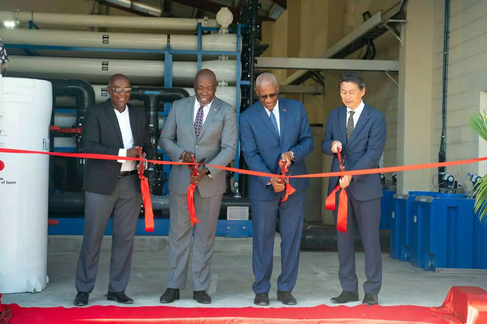 Japan Boosts Antigua’s Water Supply With Second 400,000-Gallon Reverse Osmosis Unit 